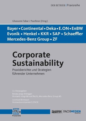 Corporate Sustainability, Nima Ghassemi-Tabar