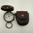 WW1 Cruchon Emons Berne US Engineer Corps Brass Military Field Compass Antique