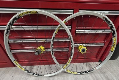 2003 Mavic Deemax 26, Silver, 10x135 / 9/100 Quick Release Front