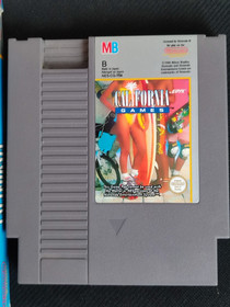 Nintendo NES jeu California Games boite FRA PAL B cartouche