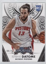 2013-14 Panini Crusade Silver 4/25 Luigi Datome #120 4x4