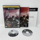 Resident Evil 4 Players Choice Nintendo GameCube GC CIB w/Manual - Tested