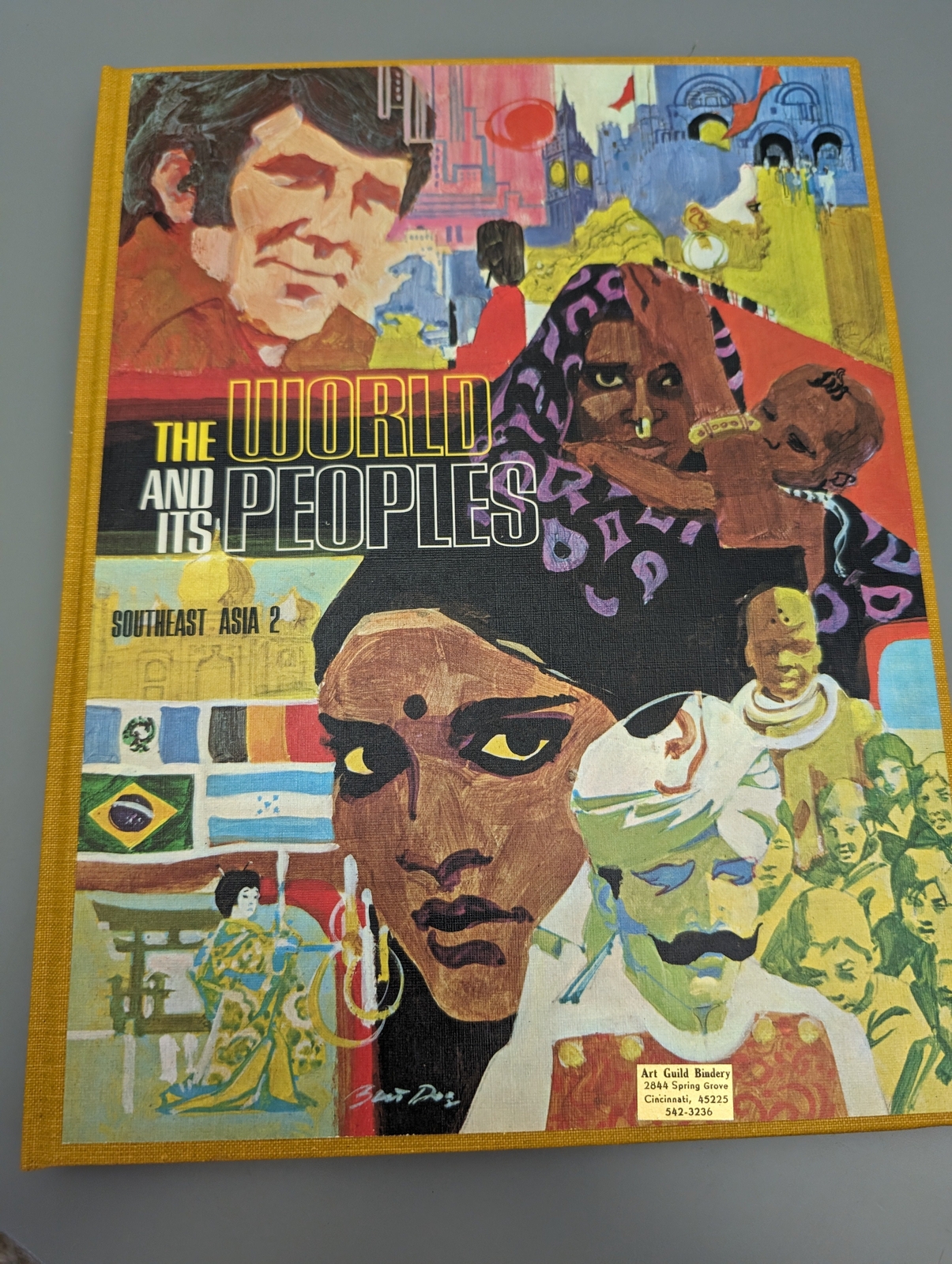 The World And Its Peoples: SOUTHEAST ASIA 2 (1969) HARDCOVER Rare SEE PICS