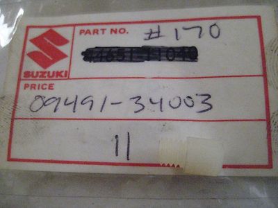 SUZUKI SNOWMOBILE SM11/SM21 MAIN JET #170 NOS!