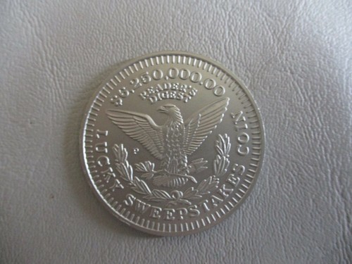 5 Vintage READERS DIGEST SWEEPSTAKES TOKENS - Picture 7 of 12