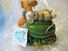 Charming Tails Garden Naptime Figurine 85615 Fitz and Floyd Dean Griff