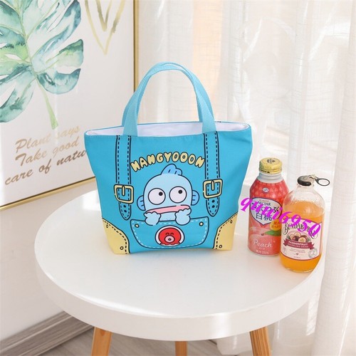Melody Kuromi Pompompurin Cinnamoroll Pochacco Handbag Tote Canvas Storage Bag - Picture 12 of 43