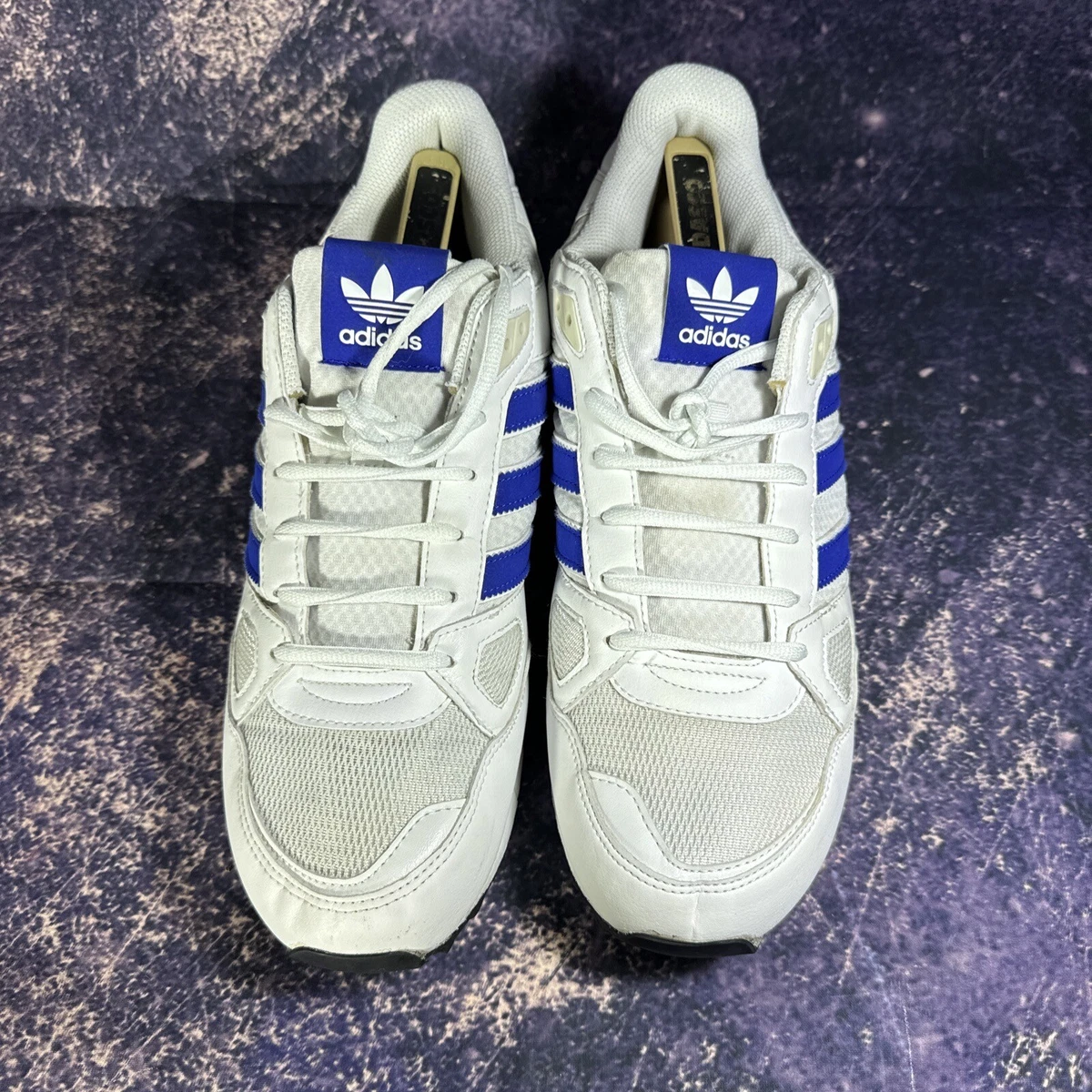 ADIDAS ZX 750 BLU BIANCO TAGLIA 12 UK 2017
