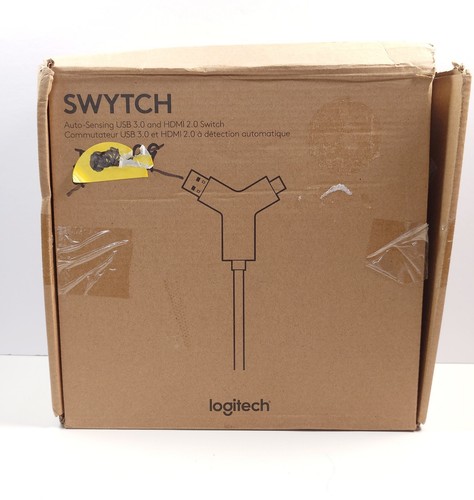 *AS IS* Logitech 952000009 *Swytch Hub w/ Loose cords & Mounting Hardware* - Afbeelding 8 van 8