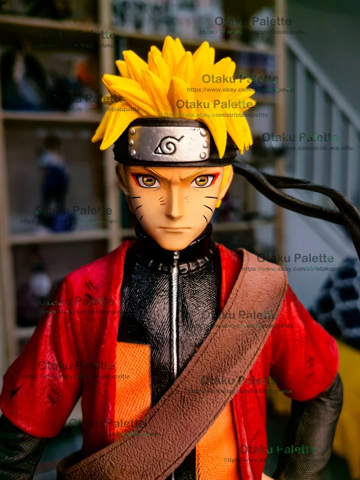 Naruto Uzumaki Figure Sage Mode 42 cm Anime Statue GK 1/6 Scale Matte Finish HQ - Image 2 of 4