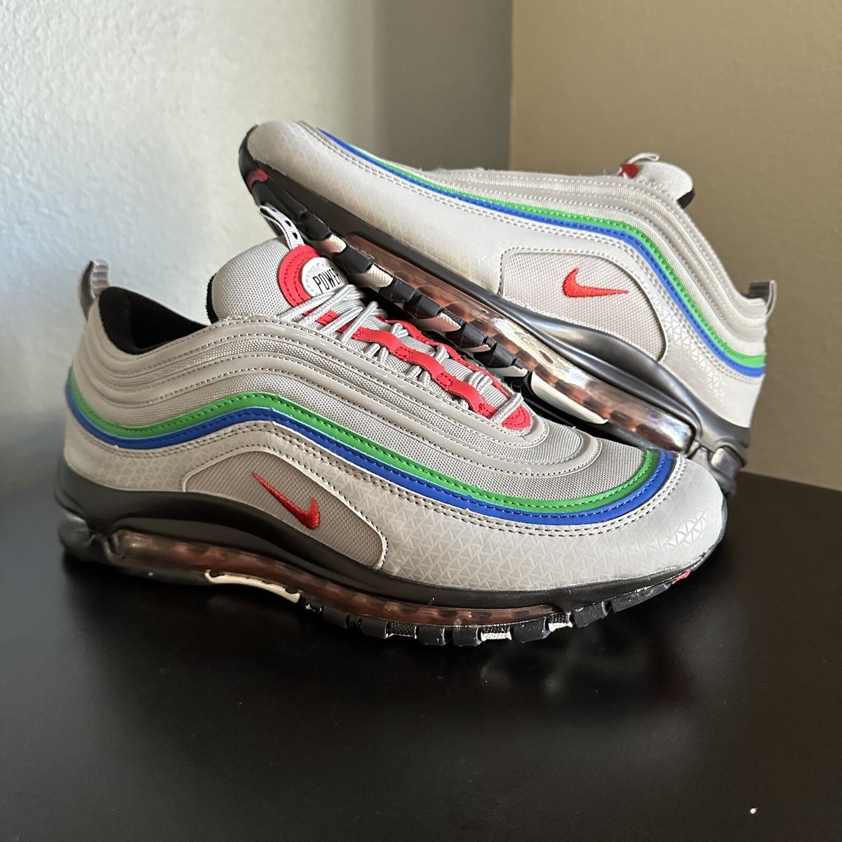 2019 Nike Men's Air Max 97 Nintendo 64 N64 CI5012-001 Gray
