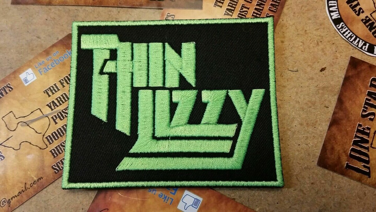 Thin Lizzy Patch - Officieel Band Logo Woven Sew On Patch