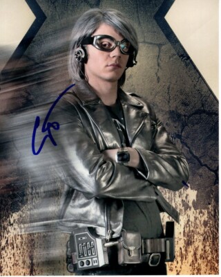 Evan Peters Signed Autographed 8x10 X-Men Peter Maximoff