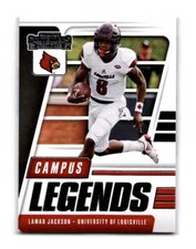 2021 Panini Contenders Draft Picks Campus Legends Lamar Jackson  17