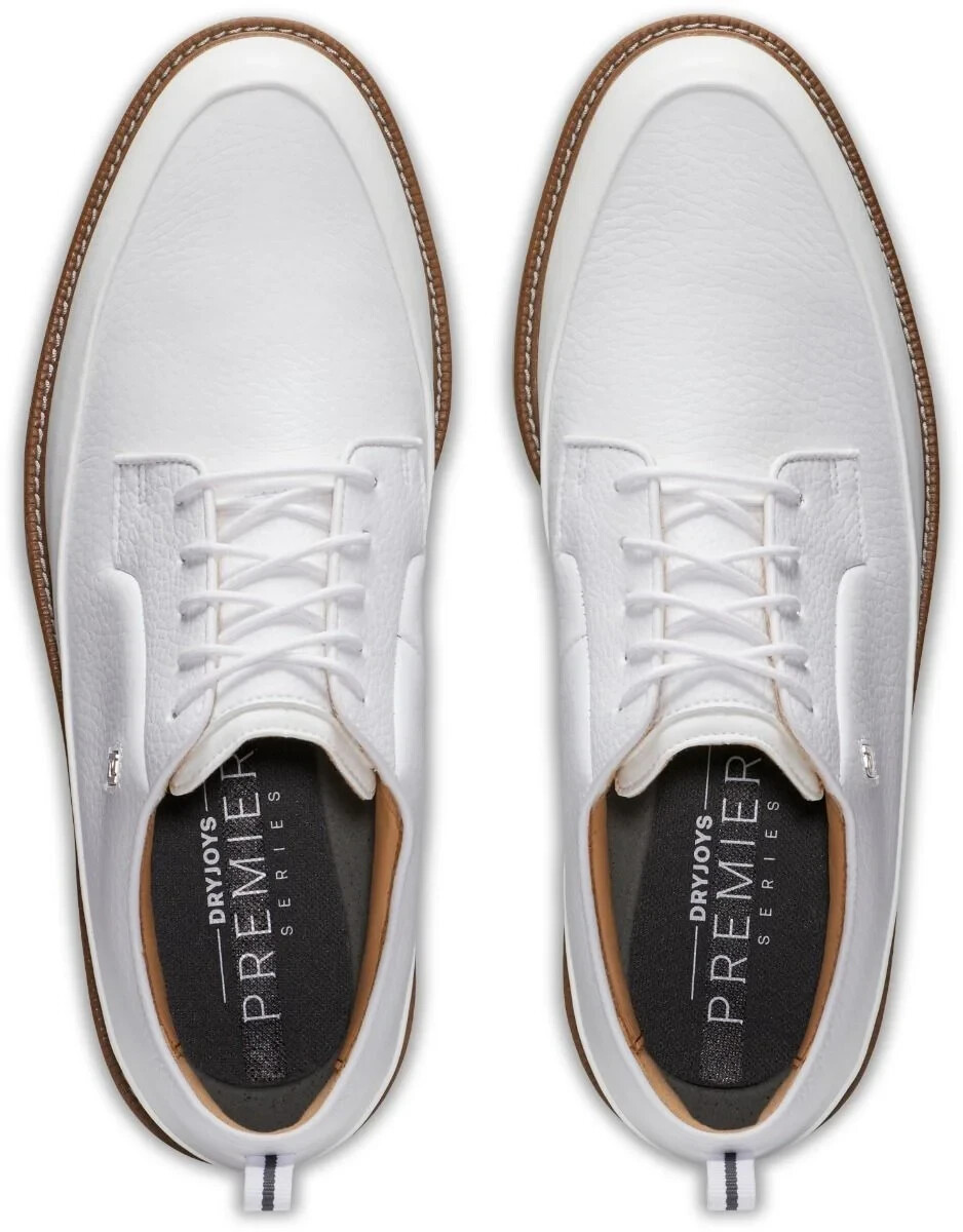 FootJoy Dryjoys Premiere Series Field LX Golf Shoes - White 54394
