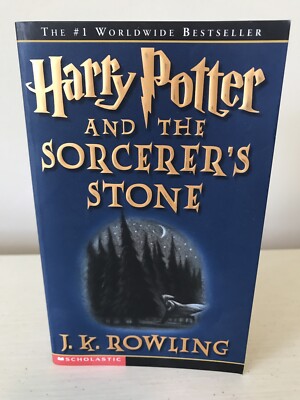 Harry Potter And The Sorcerer's Stone 1st Mass PB Printing First