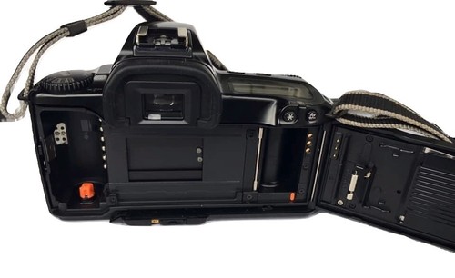 Canon EOS Kiss 35mm SLR Film Camera body only Black with Strap from Japan''' - Picture 9 of 12