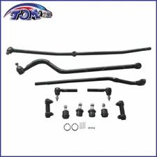11PCS Track Bar Drag Link Suspension Kit For Dodge Ram 2500 3500 Dana 60 4WD