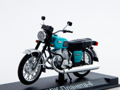 1:24 Motorrad Izh Planeta 4 russian Modimio Zeitschrift  33 UdSSR USSR URSS