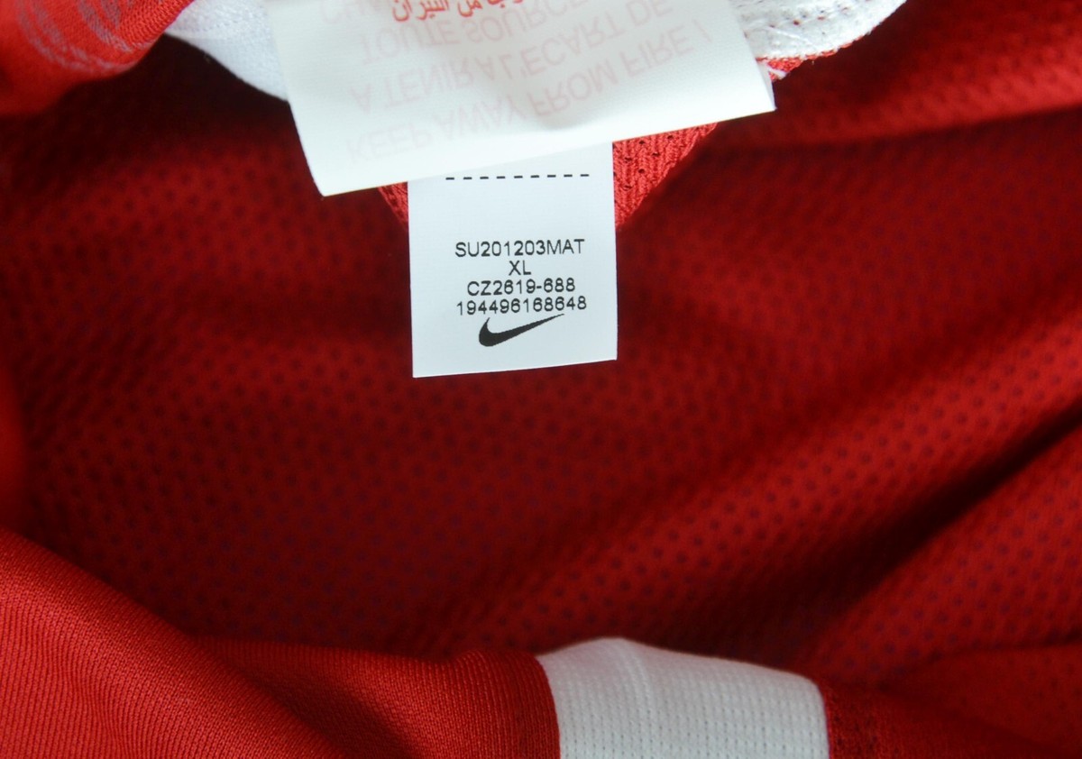 LIVERPOOL 2020/2021 HOME FOOTBALL SHIRT NIKE XL BOYS LONG