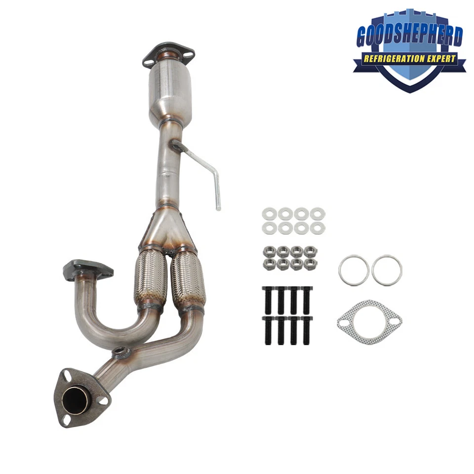 For 2004-2009 Nissan Quest 3.5L V6 Flex Pipe Exhaust Catalytic Converter Y-Pipe Foto 2 de 4