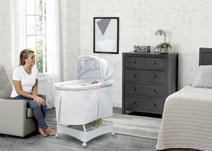 beautyrest silent auto gliding bassinet