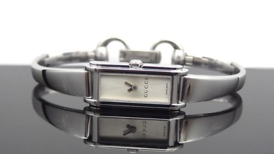 Gucci 109 Series Silver Dial Silver Tone St. Steel YA109523