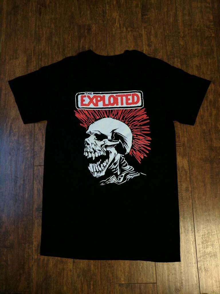 Let's Start a War The Exploited Shirt Classic Black Unisex#34