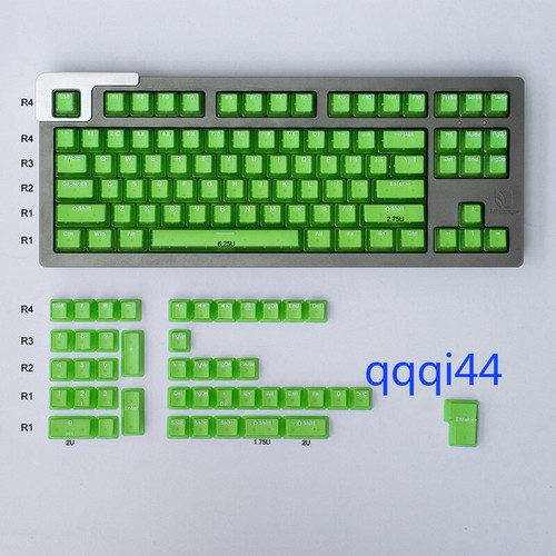 ABS Character Translucent Keycap OEM Profile Lucency 132PCS/Set for MX Keyboard - Picture 18 of 27