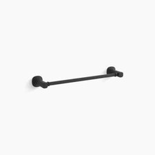 NEW Kohler Ealing 18" Towel Bar in Matte Black -R31066-BL