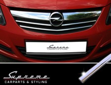 Modanature cromate Opel Corsa D 06-11 3M tuning per griglia superiore