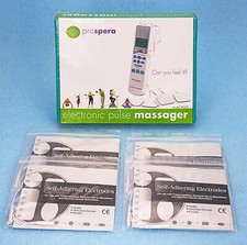 NEW Prospera Electronic Pulse Massager PL009 Unopened Box  BONUS EXTRA PADS
