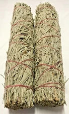 9” L& 2”W BLUE SAGE Smudge Stick For Negativity Removal 2 Pack Free Shipping