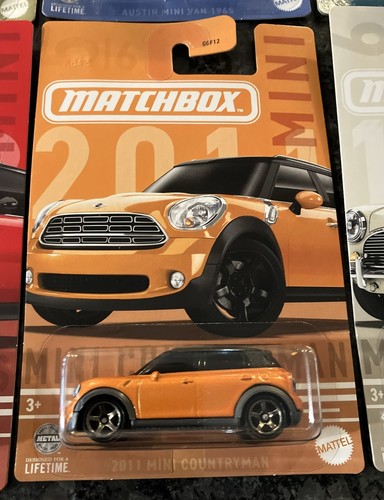 2024 Matchbox Mini Cooper Set (6) NEW! WalMart Exclusives - Picture 8 of 10