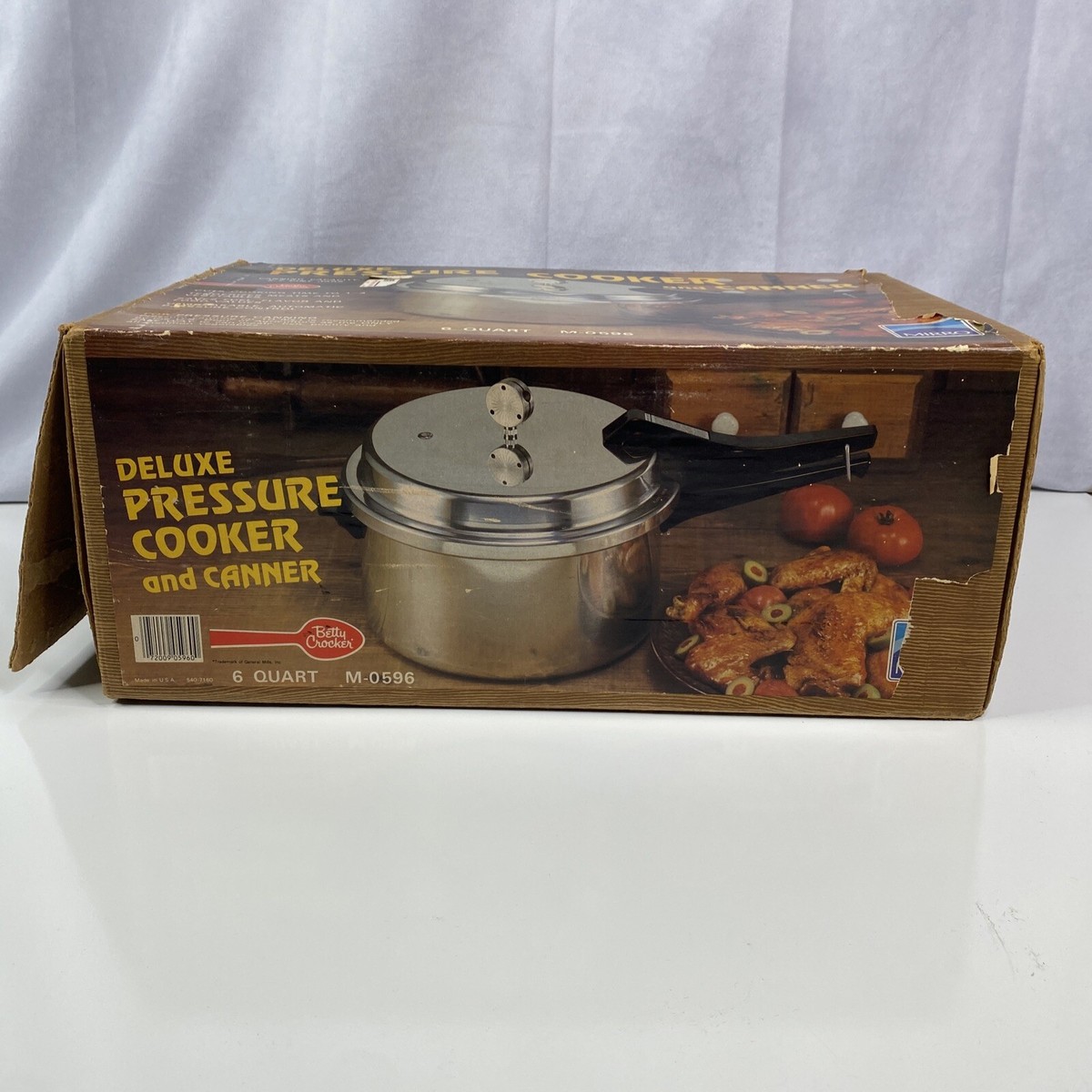 Mirro Deluxe Pressure Cooker & Canner 6 Quarts (7 Pint Jars) Box