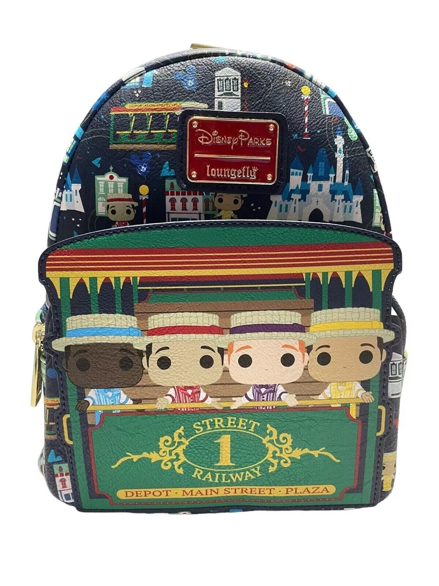 Disney Parks Loungefly Dapper Dans Mini Backpack Main Street U.S.A. New  with Tag | eBay
