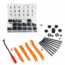 415pcs Plastic Clip Retainer Fastener Car Fender Bumper Removal Tool for Ford