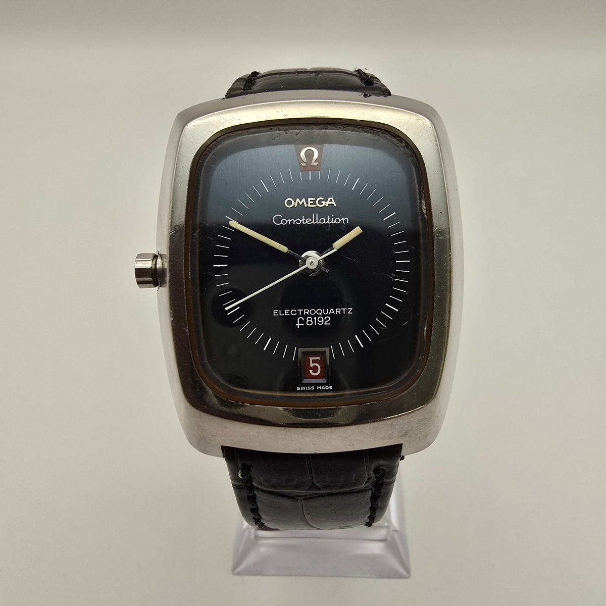 VINTAGE SWISS OMEGA CONSTELLATION ELECTROQUARTZ F8192HZ BETA VINTAGE SWISS OMEGA CONSTELLATION ELECTROQUARTZ F8192HZ BETA