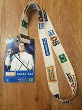 Roberto Carlos backstage pass live concert in Jerusalem 2012