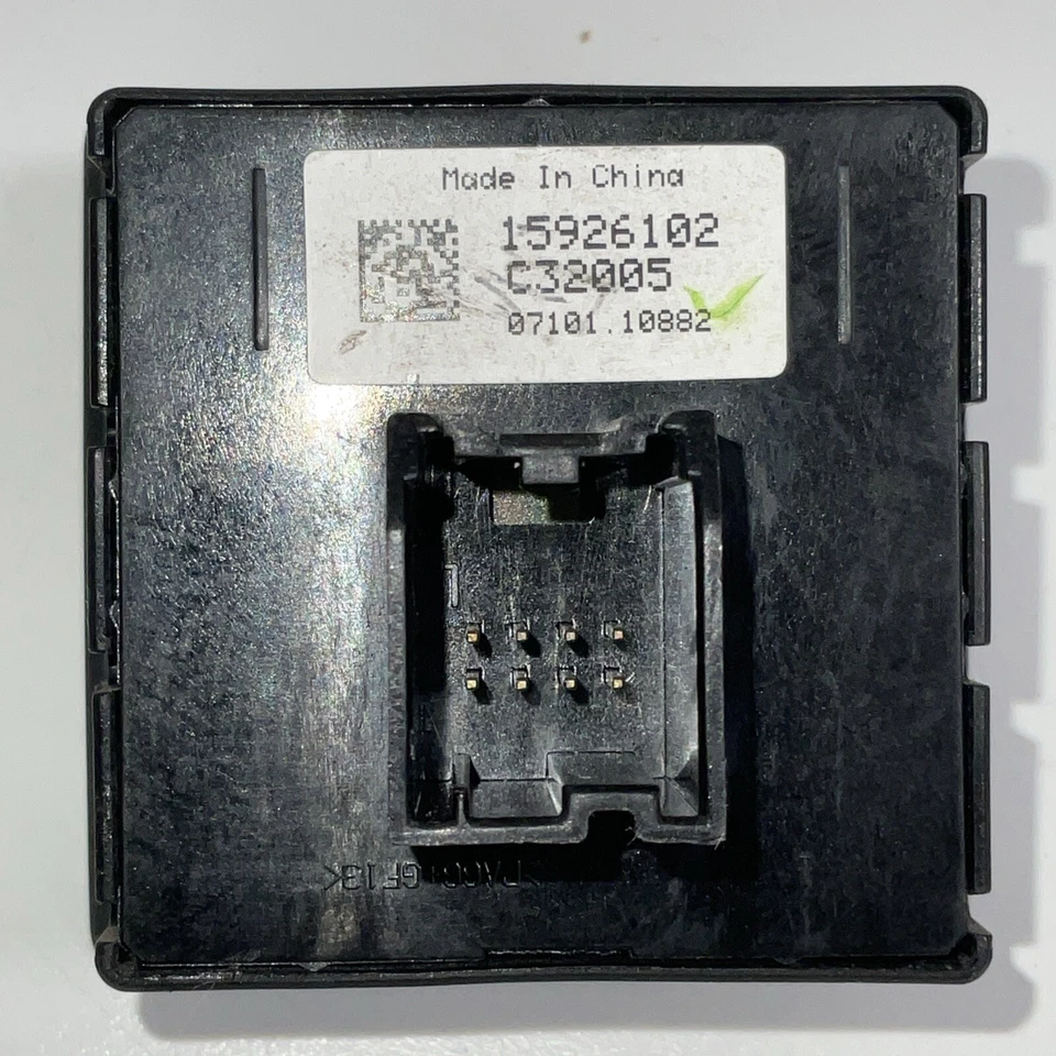 GMC Sierra 3500HD 2007 ✦ Unidad de interruptor de control de rotura de remolque 15926102 OEM I1-3 Foto 4 de 4