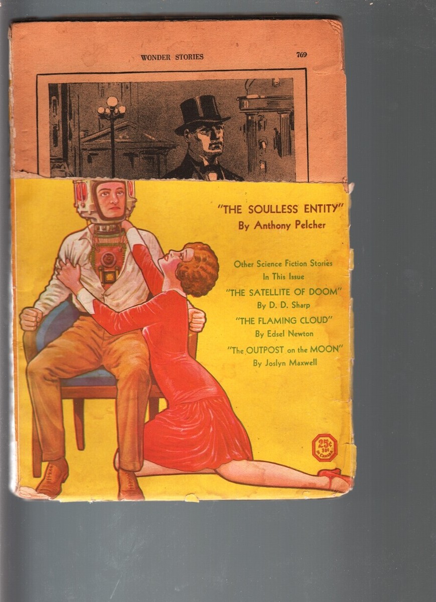 珍品 1931 PULP MAGAZINE: 'WONDER STORIES' Wonder Stories--November 1931--Pulp Magazine--Gernsback--VG