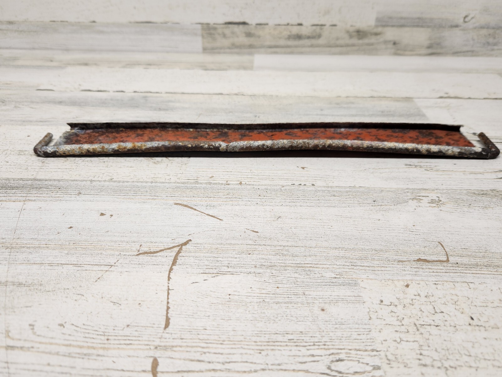 Vintage Patina Nesbitts Orange Soda Door Push Sign