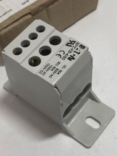 Eaton BPZ-KB-4/80 KLAMMERNBLOCK 80A 600VAC 1 POLIG 6 AUSGANGSKLEMMEN NEU IM KARTON - Bild 4 von 5