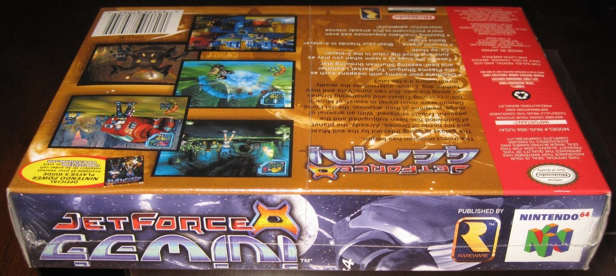 Jet Force Gemini (Nintendo 64, 1999) Brand new! 45496870355|