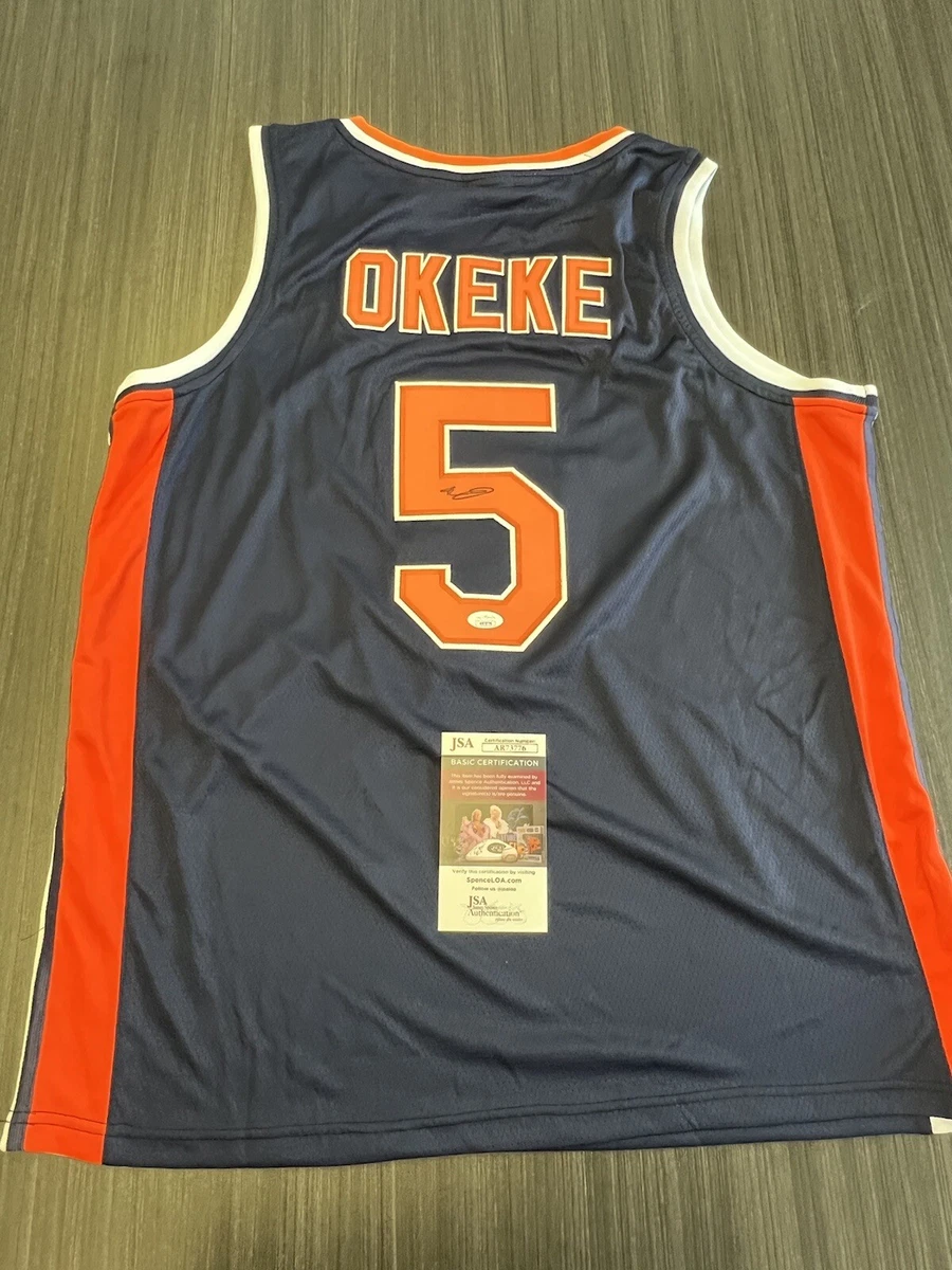 Chuma Okeke Signed Auburn Tigers Jersey JSA COA eBay