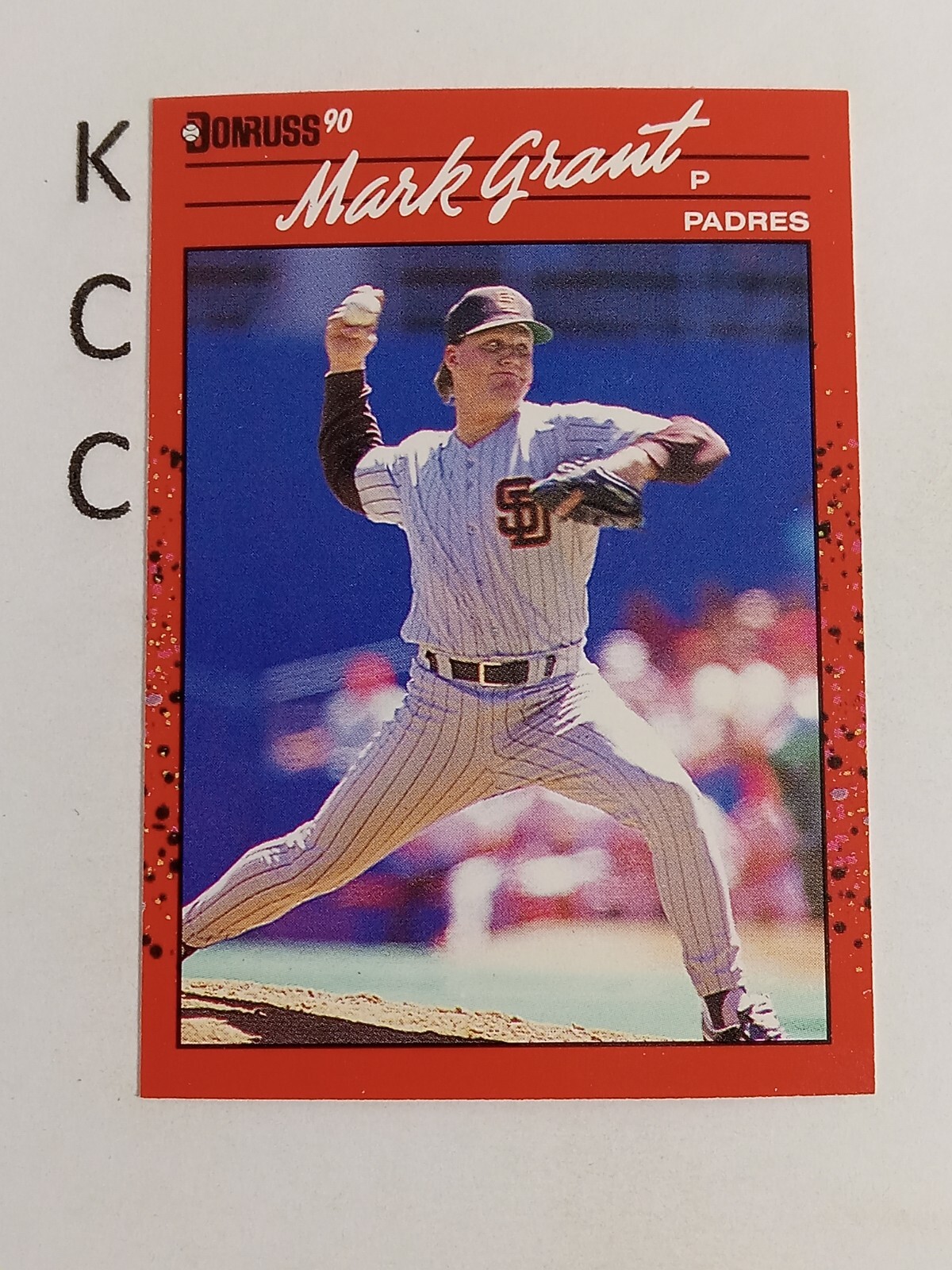 1990 Donruss Baseball San Diego Padres #441 Mark Grant