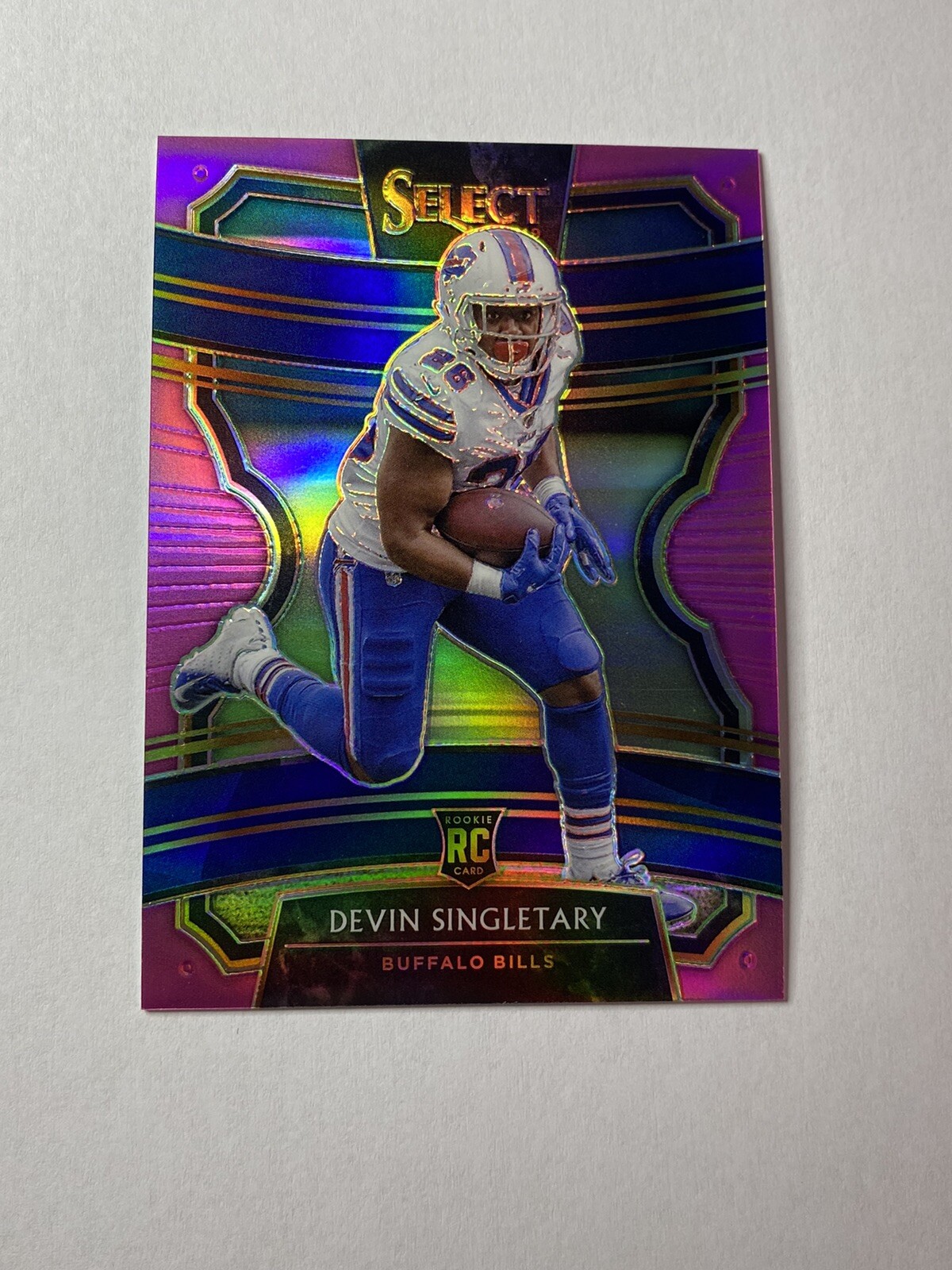 Devin Singletary 2019 Panini Select Rookie #26 Concourse Pink 4/10 RC! Bills!