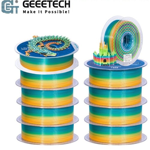 5/10PCS Geeetech PLA/PETG/HS-PLA/SILK/ABS+ 3D Drucker Filament 1.75mm 1KG/Roll - Bild 31 von 106