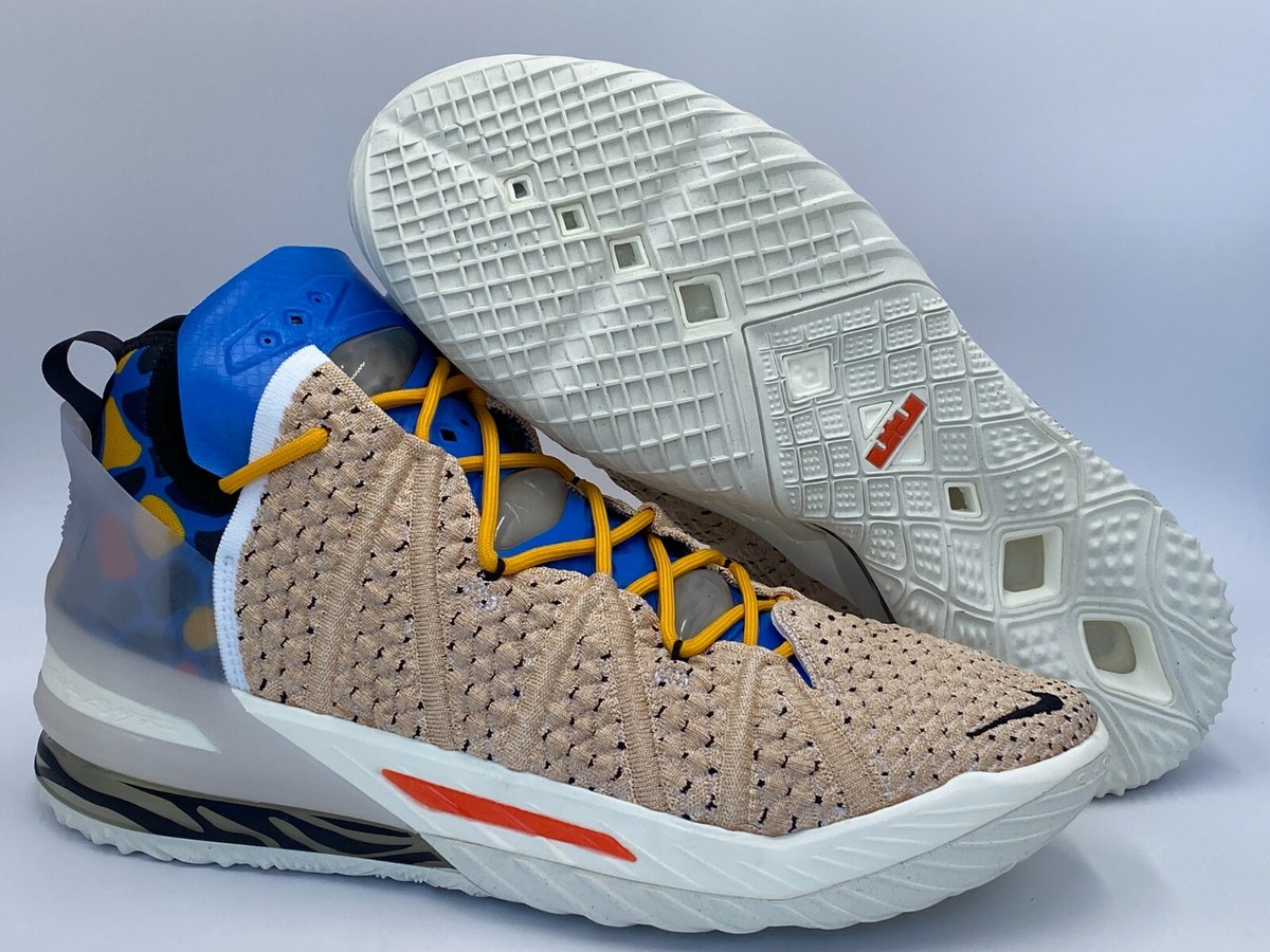 NIKE LEBRON XVIII MULTI-COLOR [CW3156 900] US MEN SZ 14