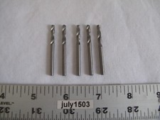 5 NEW 1/8" High Speed Steel Twist Drill Bits Rotary Tool for Dremel AO